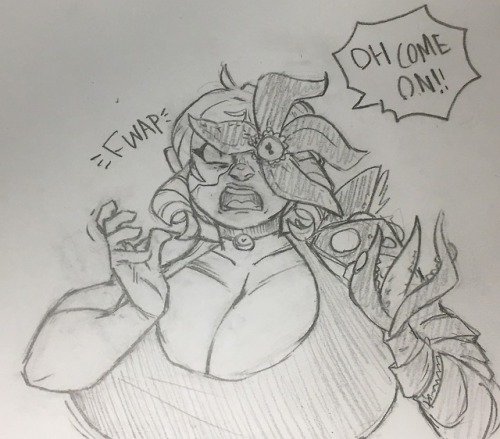 She is part-eldritch! As for how she became that way I am not gonna say right now. It involved some 