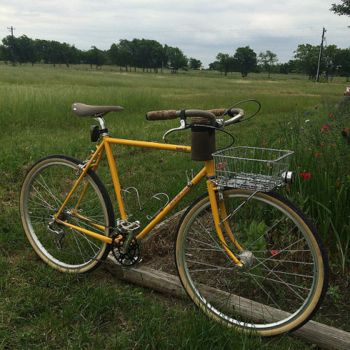 kinkicycle:  A leaner Texas prairie interpretation of the #oceanaircycles #Rambler by Pondero on Fli