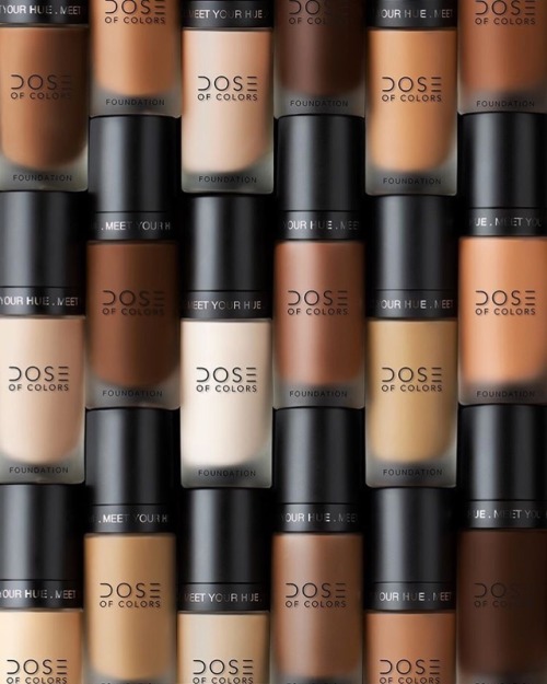 DOSE OF COLORS MEET YOUR HUE–New Foundation with 42 Shades 1966mag.com