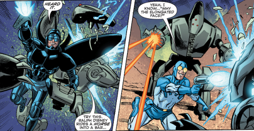 solaarprophet:  this just in: ted kord is a complete nerd in every universe Convergence: Justice Lea