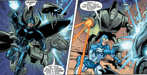 solaarprophet: this just in: ted kord is a complete nerd in every universe Convergence: Justice Leag