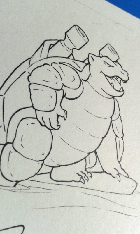 More Pokmon Inks! That Blastoise Was A Nightmare, It Was So Hard To Pose.