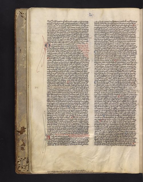 LJS 234 Liber phisicorum sive auditus phisici, written in northern France, in the region historicall