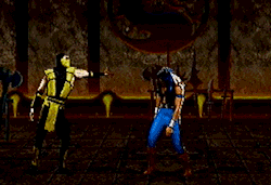 n64thstreet:  Nightwolf gets a handy from hell in Mortal Kombat Trilogy, by Midway. 