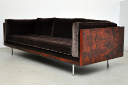 creatio-ex-materia:Rosewood case sofa by
