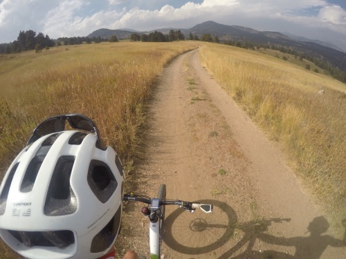 Climbing around white ranch before the rain came to town.