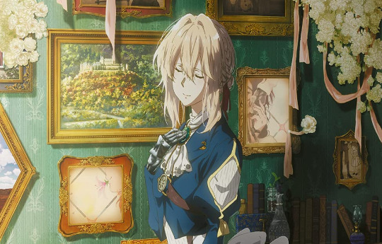 Movie Violet Evergarden Major Gilbert Post Card Theater Visitors Limited Goods