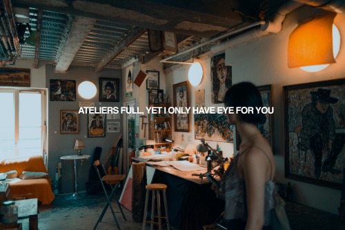 guccikisses:Ateliers full, yet i only have eye for you