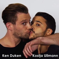 famousnudenaked:  Ken Duken &amp; Kostja Ullmann in Coming In (2014) + Kiss 