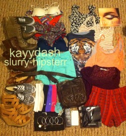 kayydash:  IM DOING ANOTHER GIVEAWAY BECAUSE MY BEST FRIEND just bought some new clothes for a month long vacation she’s going on and DOESNT NEED alot of stuff she hasss so she’s giving it away and knows ALL OF YOU LOVE MY GIVEAWAYS!!! she also