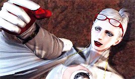 elementaa:    Endless List of Favorite Characters :     ↳Jeanne (Bayonetta)  “ In the innocence of our childhood, we used to play together as friends. But as time passed, perhaps even my eyes were clouded with fear.  Do not fear your fate. Stand,
