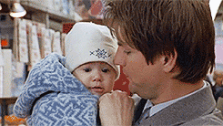 lindsaypetersons:  brian &amp; baby gus 