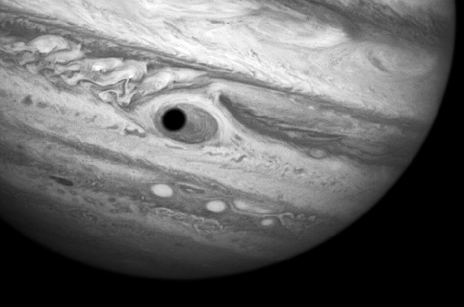 Hubble Spies Spooky Shadow on Jupiter’s Giant Eye by NASA Goddard Photo and Video