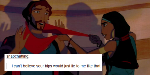 soverymediaaddicted:  The Prince of Egypt - Text Post Meme