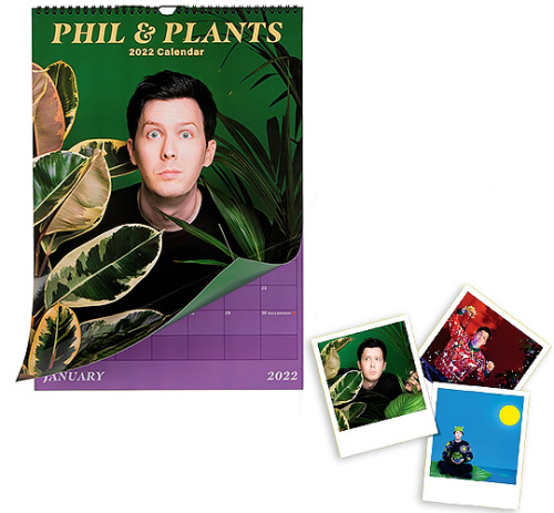 pinof:Phil &amp; Plants 2022 Calendar with Hand Signed Print       