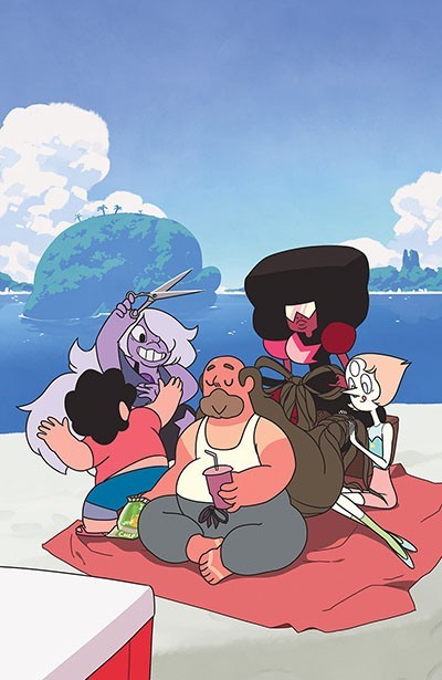 smoky-quartz-universe:STEVEN UNIVERSE COMIC - ISSUE # 11A cover artist - Bridget