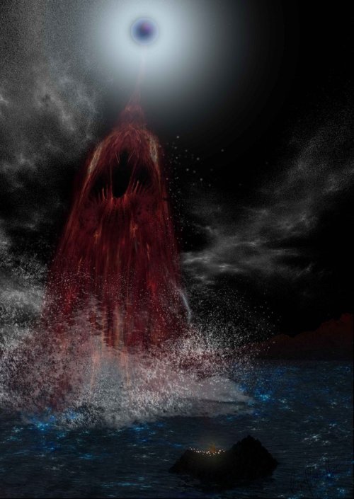 yogsothothery:  Fair Welcome to Dagon by GrafGunther 