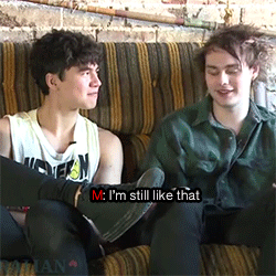 dimpleluke:  &ldquo;It’s so weird to think girls actually like us… like like