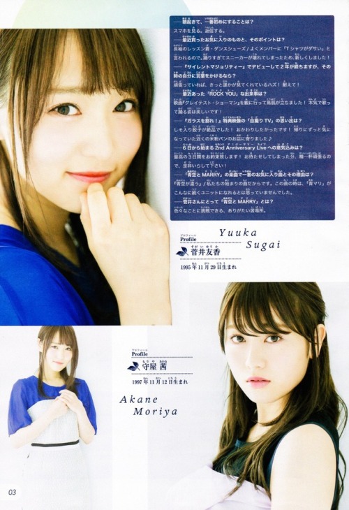 『Weekly Shonen Magazine』 no.18 - Shida manaka, Moriya Akanen, Watanabe Rika, Watanabe Risa, &amp
