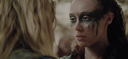 cosiniehaus:  That moment after kissing Clarke.  