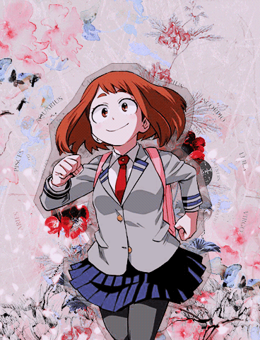 kamiiyamas:Top 10 female characters voted by my followers↪ (10/10) Uraraka Ochako