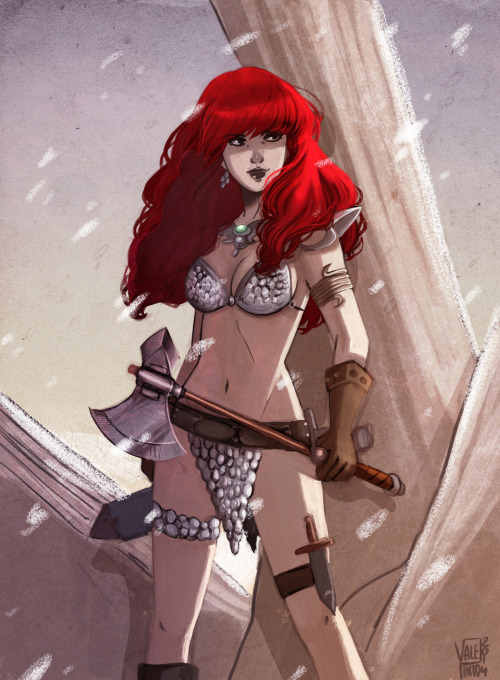 Red Sonja Cover made for a cover contest the last year but I like it yet