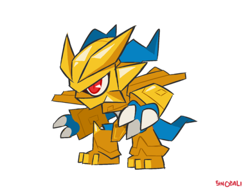 Random Chibi Digimons part 1 Follow me at TWITTER please!