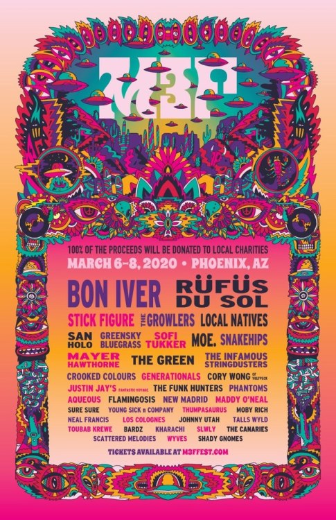 See ya in Arizona M3F Fest March 6-8 in downtown Phoenix! Grab your tix at m3ffest.com