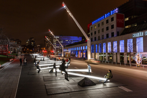 imaginingcities: Currently on view at the Place Des Festivals in Montreal, Impulse is a new public a