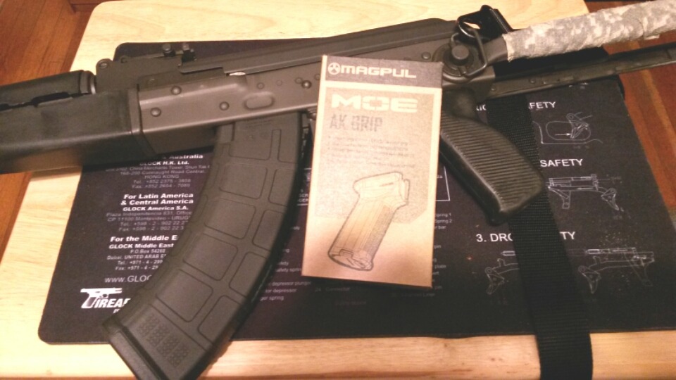 seven6twobythirty9:  Giving my M70 a little upgrade 
