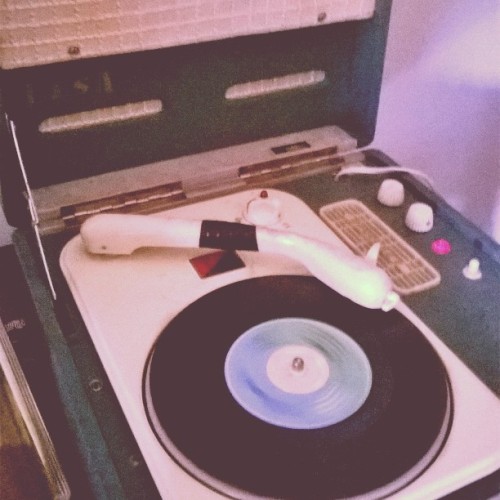 Vintage record player…#Italian #vintage #music #Italian #vinyl #RecordPlayer #musica