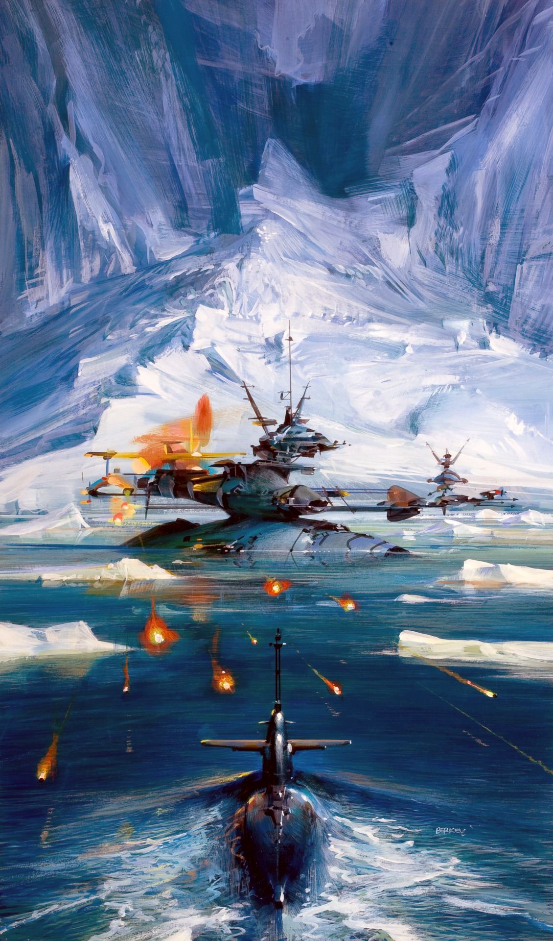 gameraboy:  Demon 4 by John Conrad Berkey, 1986 