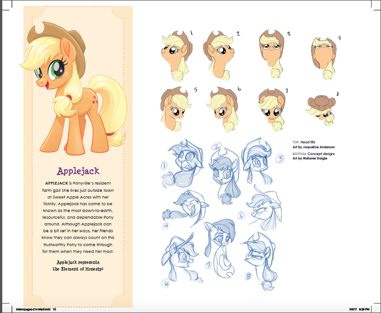 texasuberalles: Mane Six designs from the upcoming The Art Of My Little Pony: The