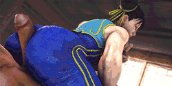 bayernsfm: Chun Li (Street Fighter) gfy 