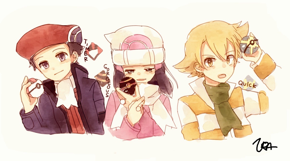 pokedexholders: 所有者とボール  