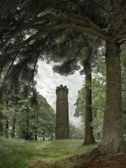 ghostlywriterr:  Keiths Tower, Aberdeenshire,