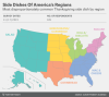 Thanksgiving Side Dishes Of America’s Regions. Original article here.
More food maps >>