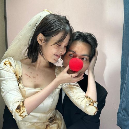 240128 - Taehyung On Instagram: Taejoon And Jihye, Be Happy @/dlwlrma