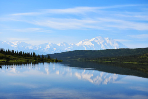 7.21.18 // reflection in wonder lake // AK