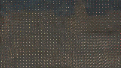digg:  OK Go is up to their old tricks again.  btw all those colored dots are people