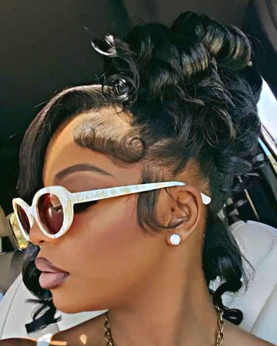 2022 Curly Up-do