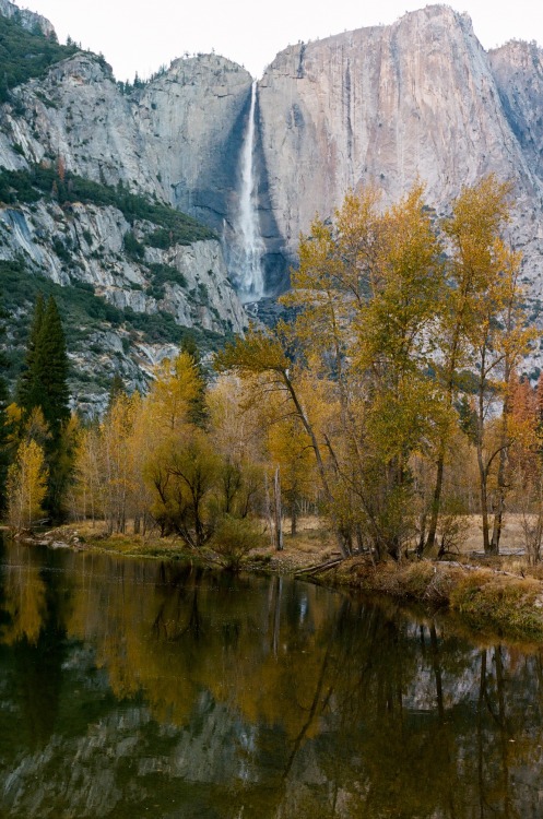 stephencrutch: Yosemite Falls on Film  Canon AE-1; Kodak Porta 160