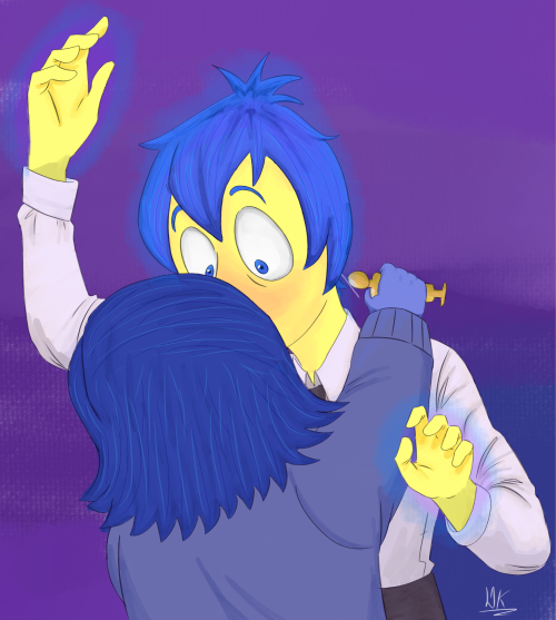 I Think Sadness Shouldn't Drink Too Much On A Work Day