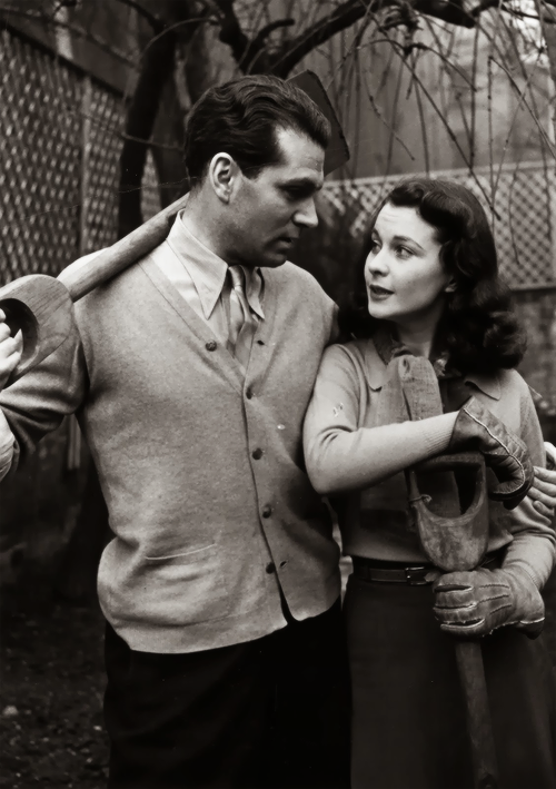  Vivien Leigh and Laurence Olivier. 