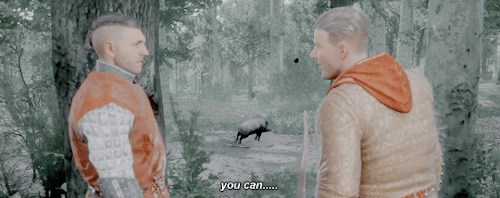 nathanprescutt:KINGDOM COME: DELIVERANCE 13/?         Henry: “You want to take him down with an arro