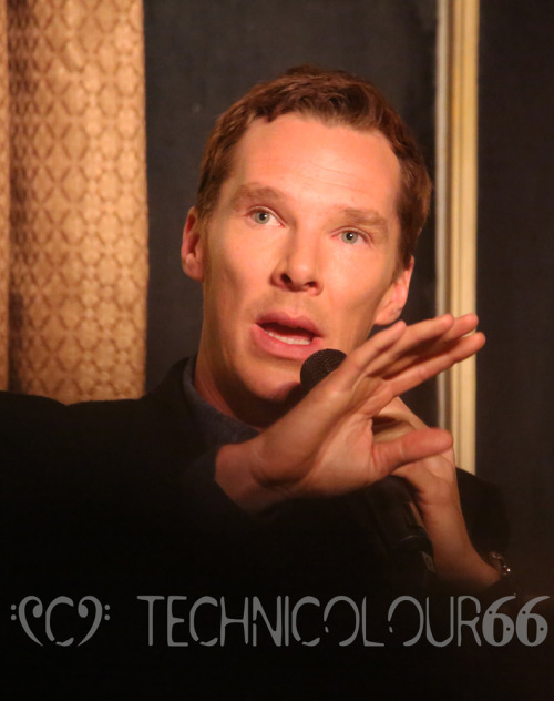 technicolour66: Cumberfaces.More from Ben’s panel on Saturday at Sherlocked.I took WAY too man