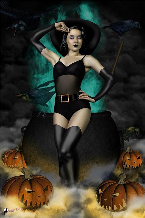 themoshblog:          Mosh by Painted PinupsSwimsuit by Vintage Suits by Mary 