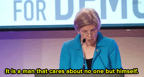 micdotcom:  Watch: Elizabeth Warren eviscerates Donald Trump with furious 10-minute