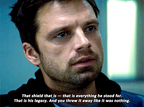 "that Shield Is Everything He Stood For."
