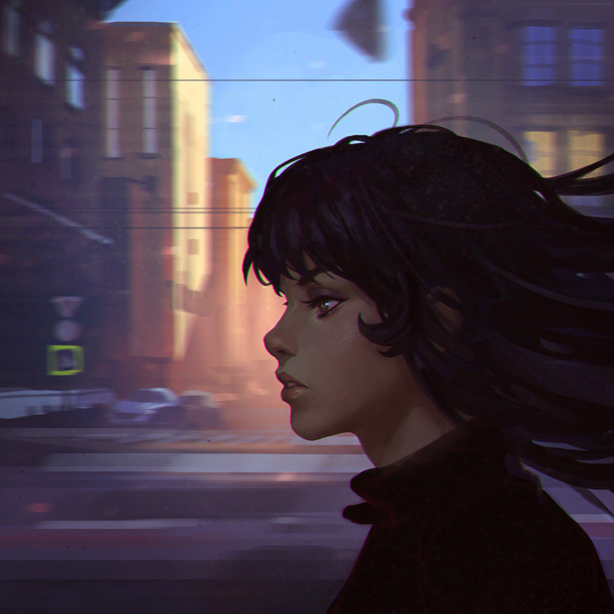 finest-cg-art:  Wind by Kuvshinov-Ilya 